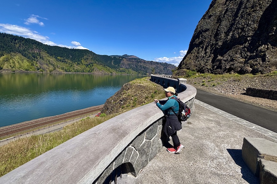 Mitchell Point Segment of Oregon’s Historic Columbia River Highway State Trail | Photo by Glenn Zinkus