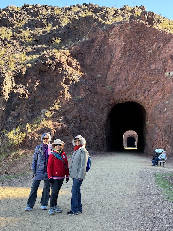 Nevada's Historic Railroad Trail at Lake Mead | Photo courtesy AVA, America's Walking Club