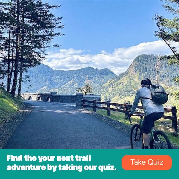 Find the your next trail adventure by taking our quiz.