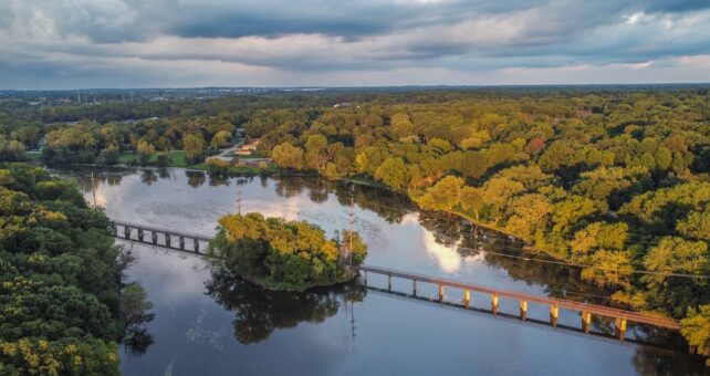 Illinois' Fox River Trail | Photo by TrailLink user Dave Kuntz