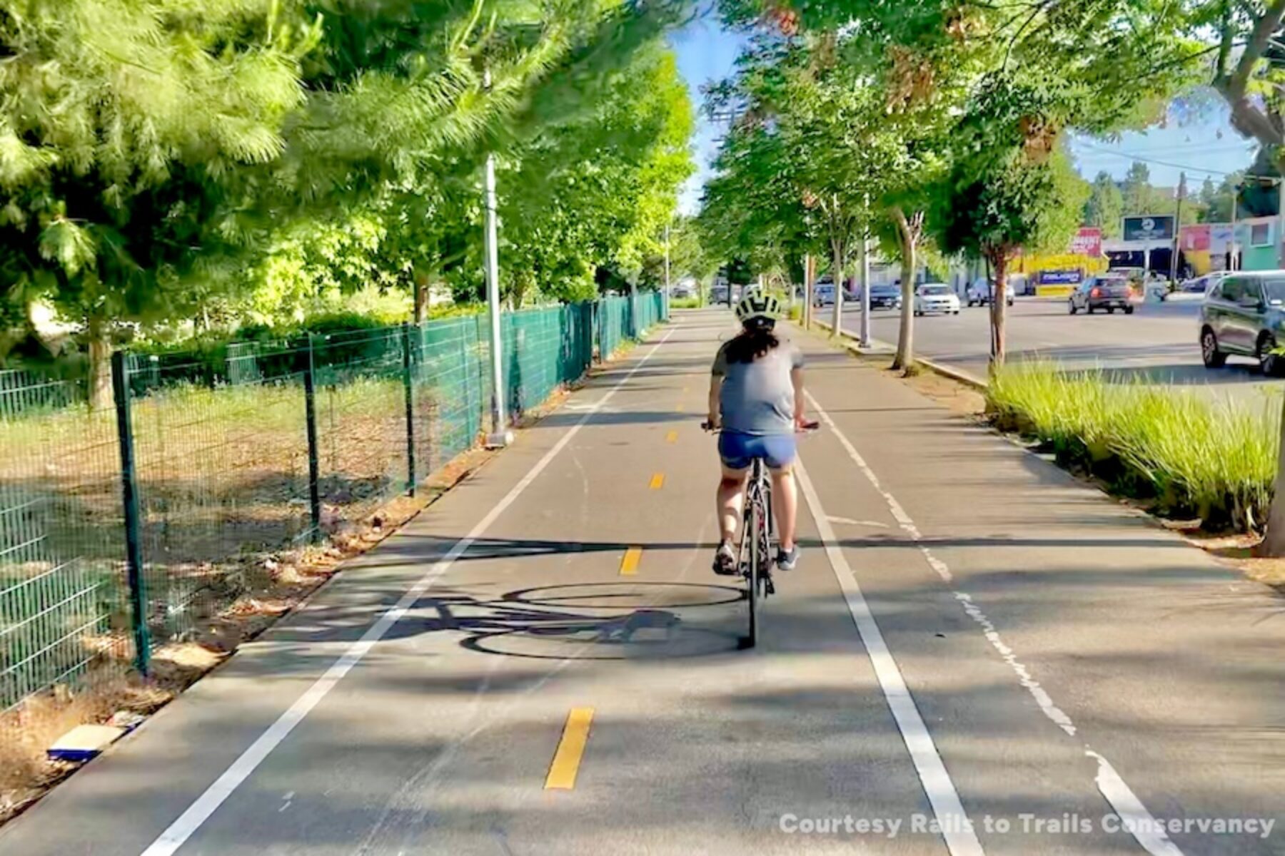 Active Transportation - California's Orange Line Bike Path | Photo by Ben Kaufman