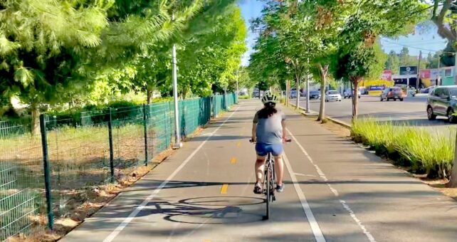 Active Transportation - California's Orange Line Bike Path | Photo by Ben Kaufman