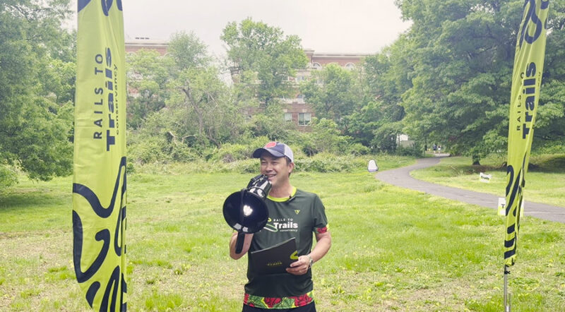 Ryan Chao at Celebrate Trails Day 2026 | Photo courtesy RTC