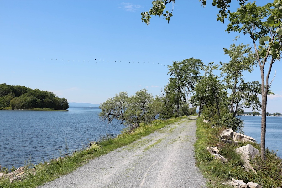 Vermont's Island Line Trail | Photo courtesy of TrailLink user kltron