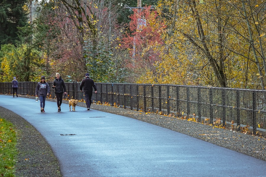 Lake Lanes segment along Eastrail | Photo courtesy King County Parks