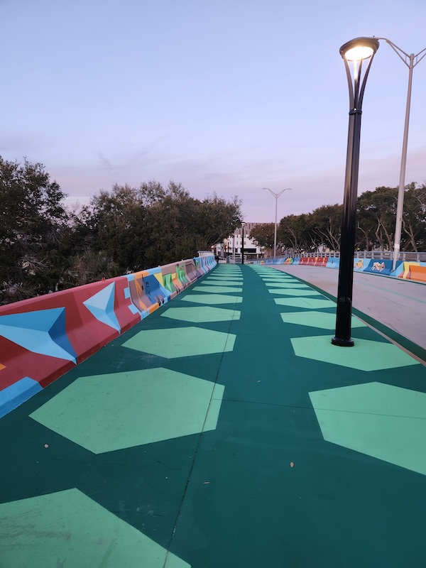Park Street Mural along the LaVilla Link, a segment of Jacksonville's Emerald Trail | Photo courtesy Groundwork Jacksonville