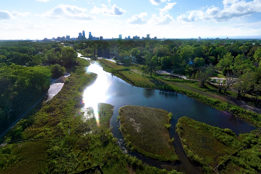 Restoration of McCoys Creek is part of Jacksonville's Emerald Trail project | Photo courtesy Groundwork Jacksonville
