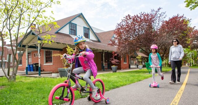 Merchantville Bike Path in New Jersey | Photo by Thom Carroll
