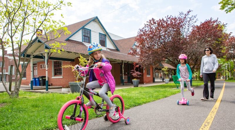 Merchantville Bike Path in New Jersey | Photo by Thom Carroll