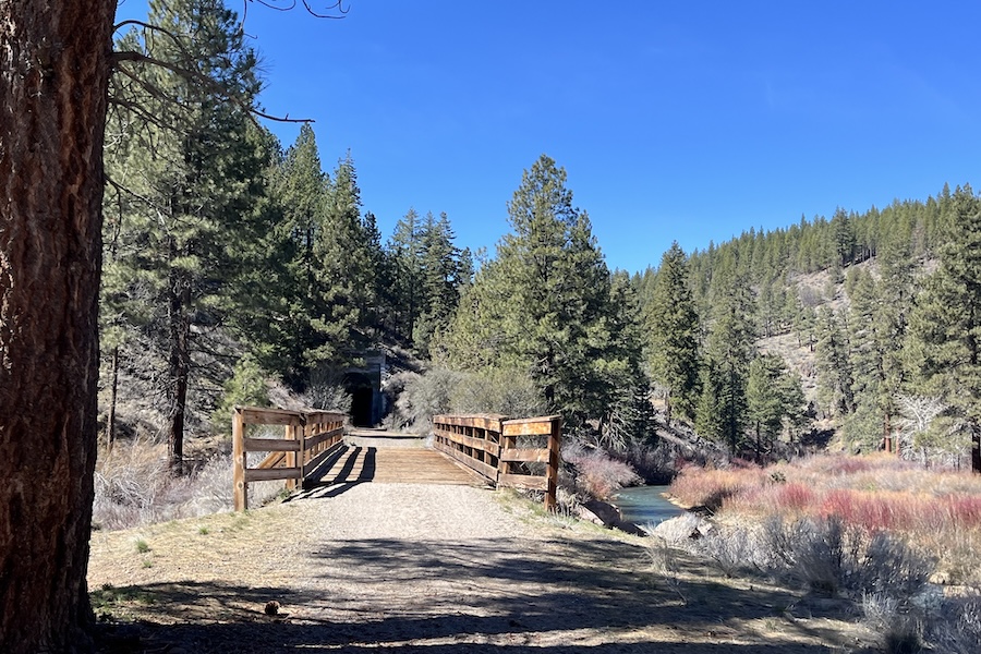 Bridge along California's Bizz Johnson Trail | Photo by Cindy Barks