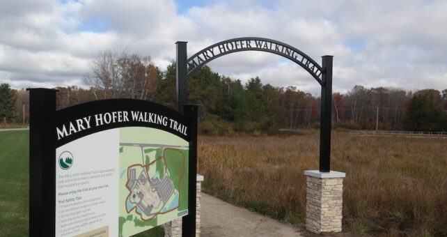 Mary Hofer Walking Trail | Photo courtesy John Hofer