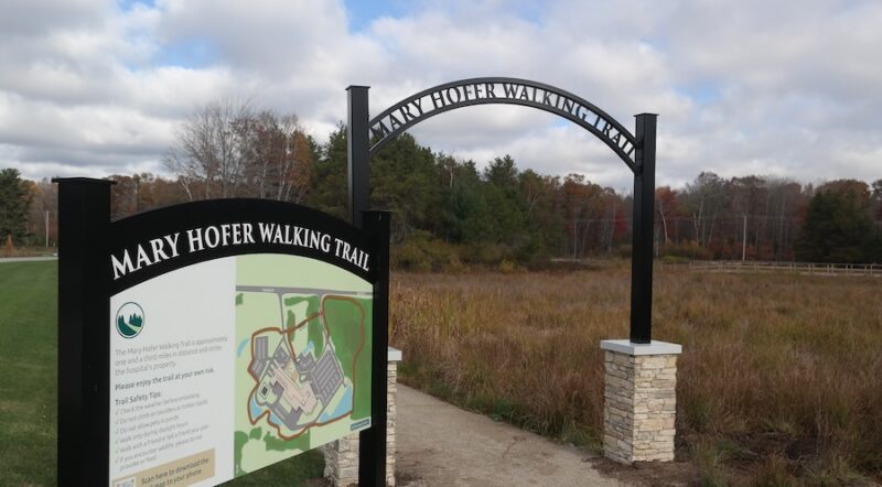 Mary Hofer Walking Trail | Photo courtesy John Hofer