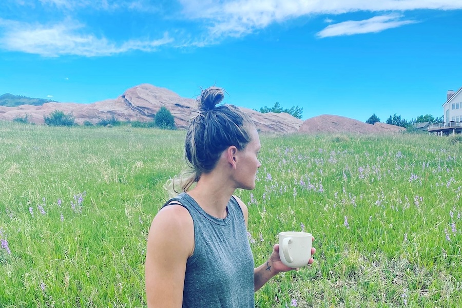 Morning coffee outside | Photo by Ben Siebrase