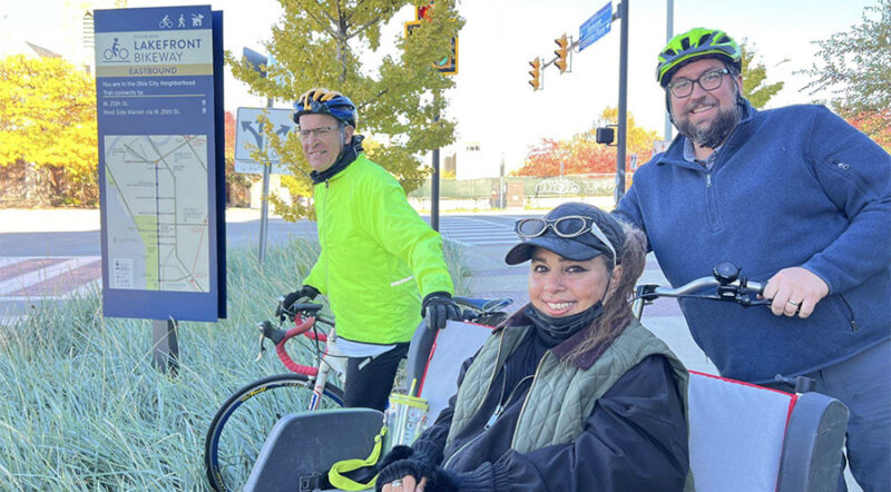 RTC board members in Clevelend, OH. Left to right: Mark Filippell, Juliette Rizzo and Noel Kegel | Photo courtesy RTC