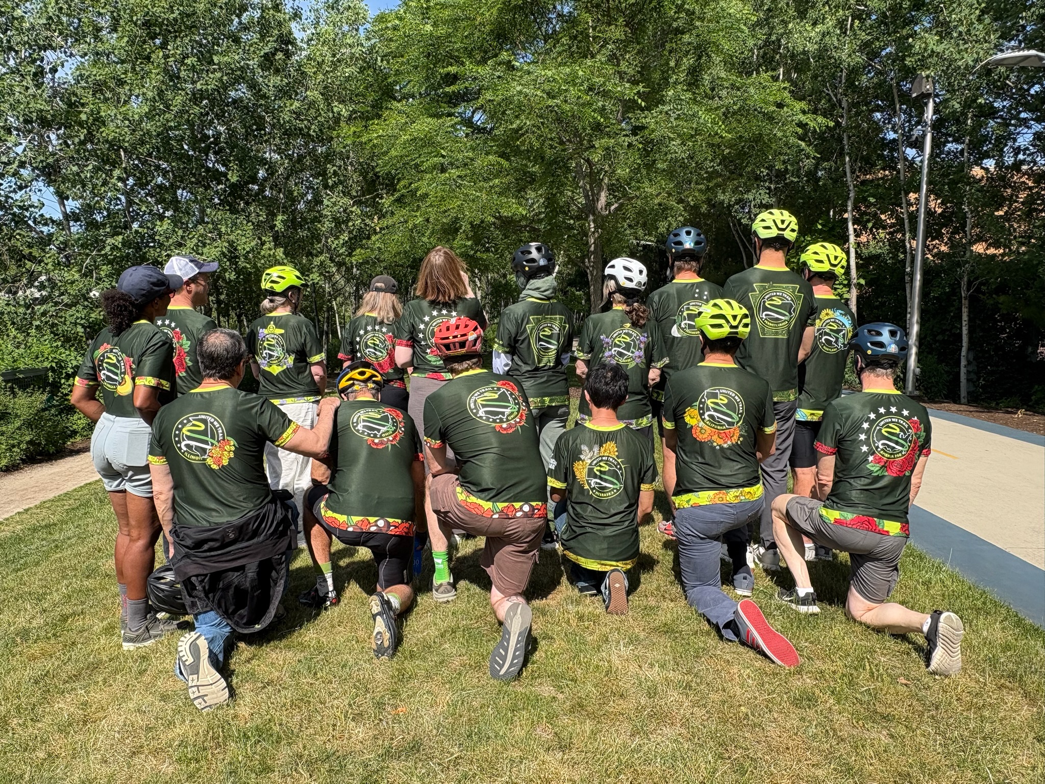 United We Trail Athletic T's | Photo courtesy RTC