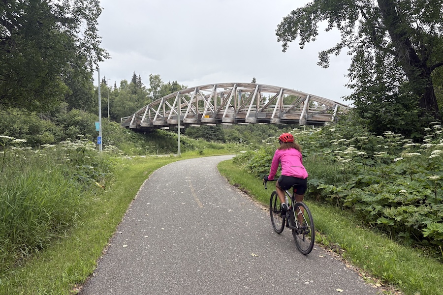 Alaska's Ship Creek Trail, part of Anchorage's Moose Loop | Photo courtesy Dave and Laura Anderson