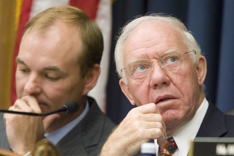 Jim Kolb (left) and James L. Oberstar (right) | Photo courtesy RTC