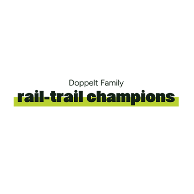 Doppelt Family Rail-Trail Champion logo 400x400 square with transparent background